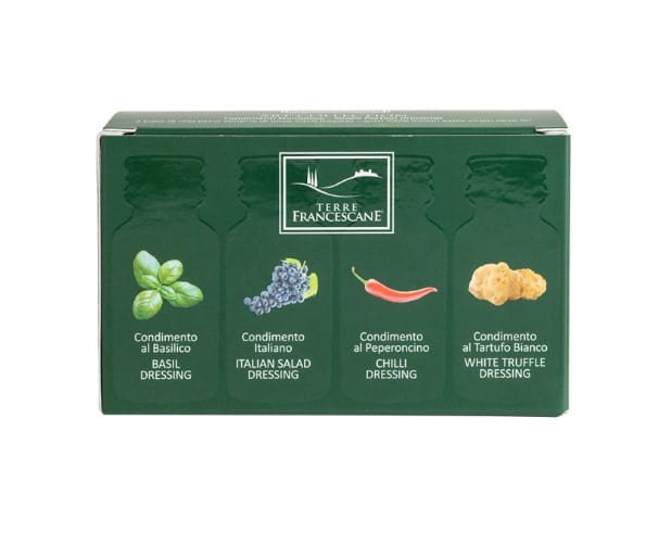 Oliwa z oliwek zestaw Art Collection różne smaki 8x12 ml - Terre Francescane, Umbria