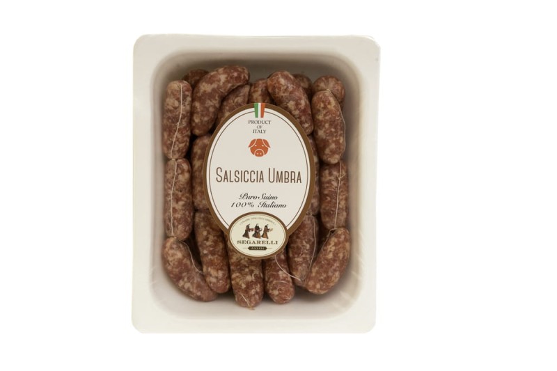 Włoska kiełbasa surowa Salsiccia Fresca kg - Segarelli Salumi, Umbria