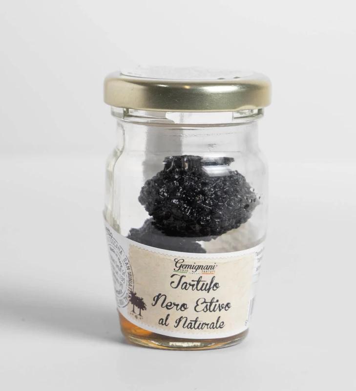 Trufla letnia czarna w zalewie Tartufo Nero Estivo 20 g - Gemignani Tartufi, Toskania