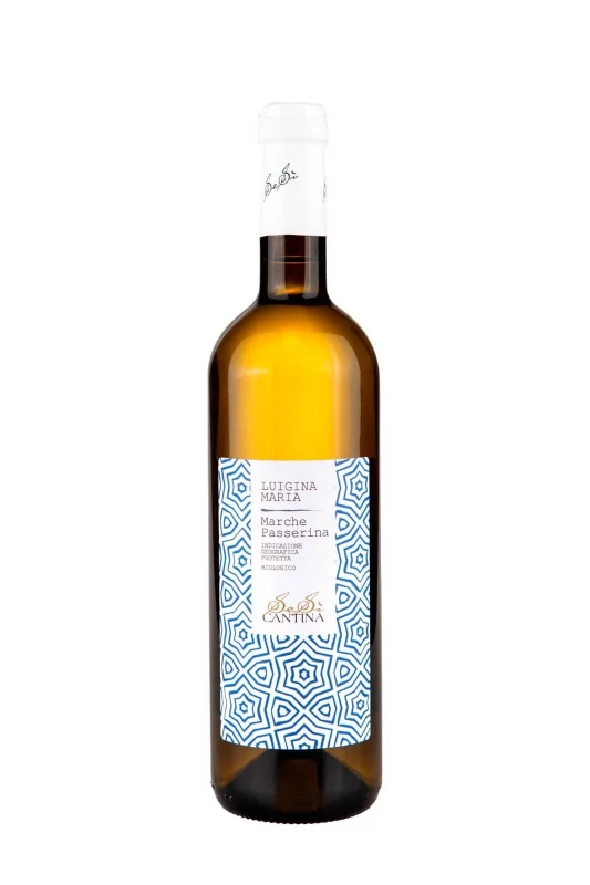 Wino białe wytrawne Luigina Maria Marche Passerina IGP, 750 ml - SeSi Cantina, Marche