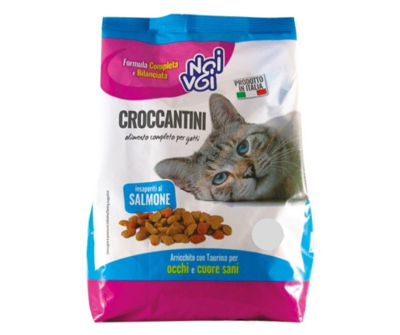Sucha karma dla kota z łososiem, 2 kg - Noi&Voi, Lombardia