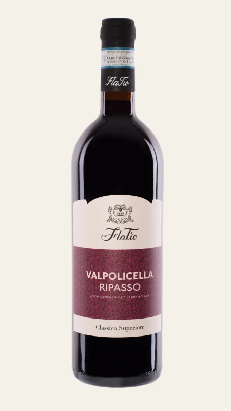 Wino czerwone wytrawne  Valpolicella Ripasso Classico Superiore DOC 2023 , 750 ml - Flatio, Veneto