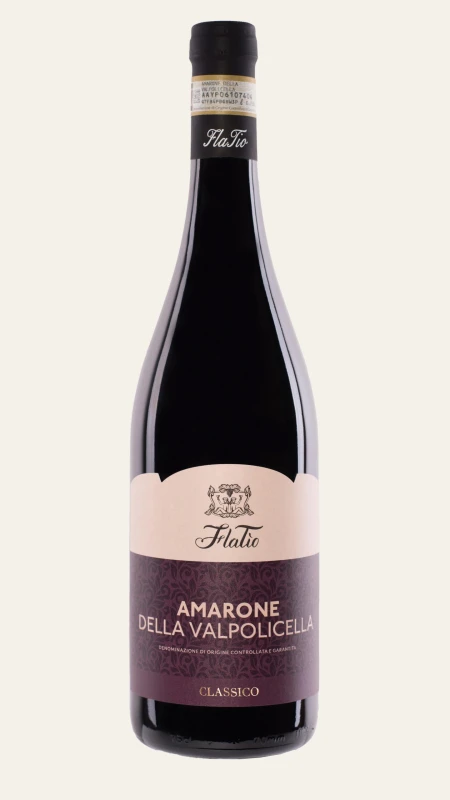 Wino czerwone wytrawne Amarone della Valpolicella Classico DOC 2018 , 750 ml - Flatio, Veneto 