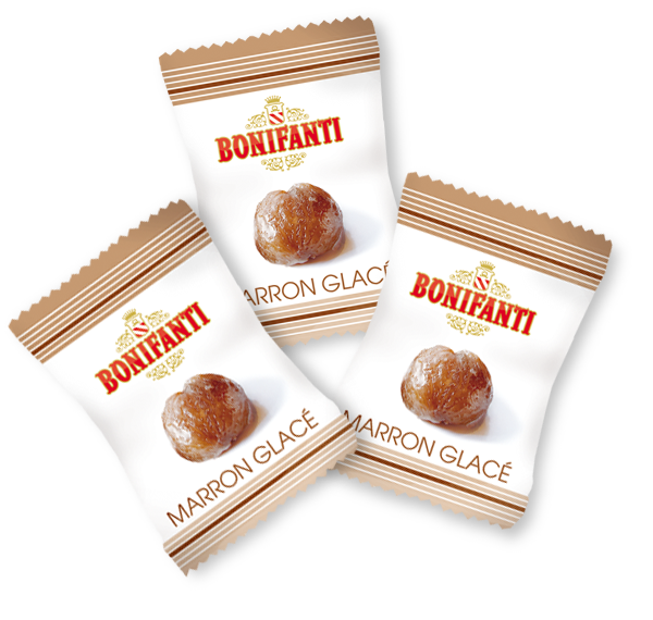 Zero Waste Kasztan glazurowany Marron Glacé 1 szt. - Bonifanti, Piemont 