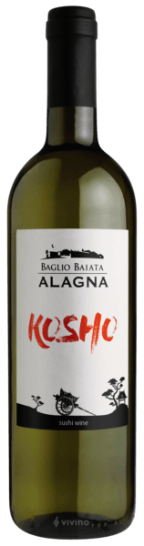 Wino białe Kosho do sushi 750 ml - Alagna, Sycylia 