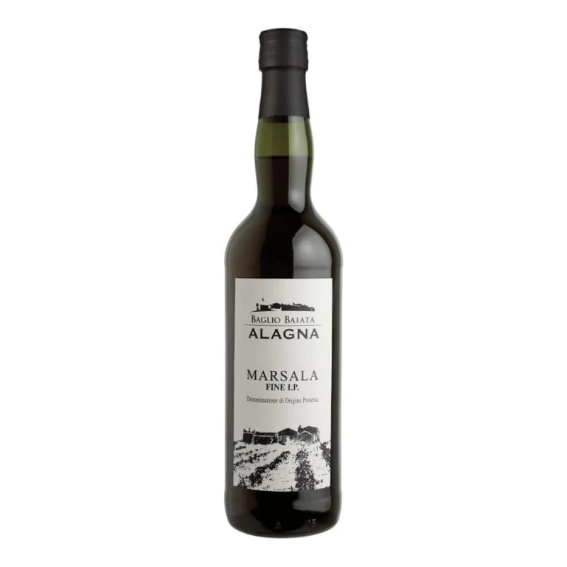 Wino białe wytrawne likierowe wzmacniane Marsala Fine I.P. 750 ml - Alagna, Sycylia  