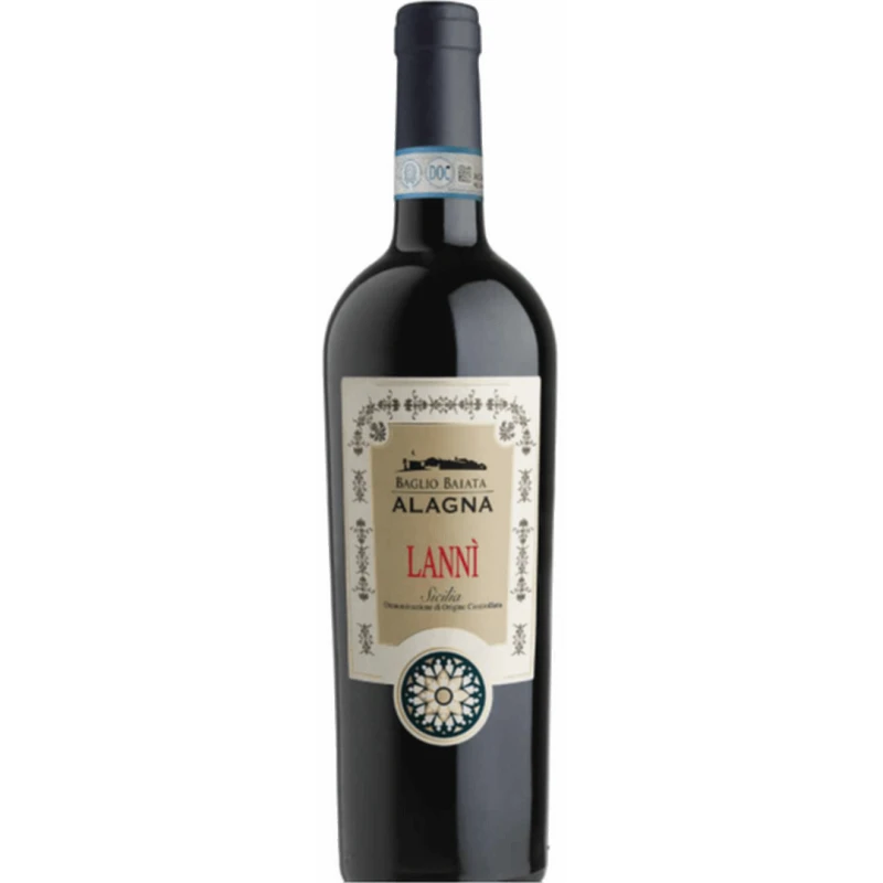 Wino czerwone wytrawne Lanni 750 ml - Alagna, Sycylia 