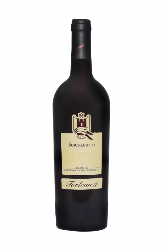 Wino czerwone wytrawne Susumaniello Salento IGP 2022 750 ml – Torleanzi, Apulia