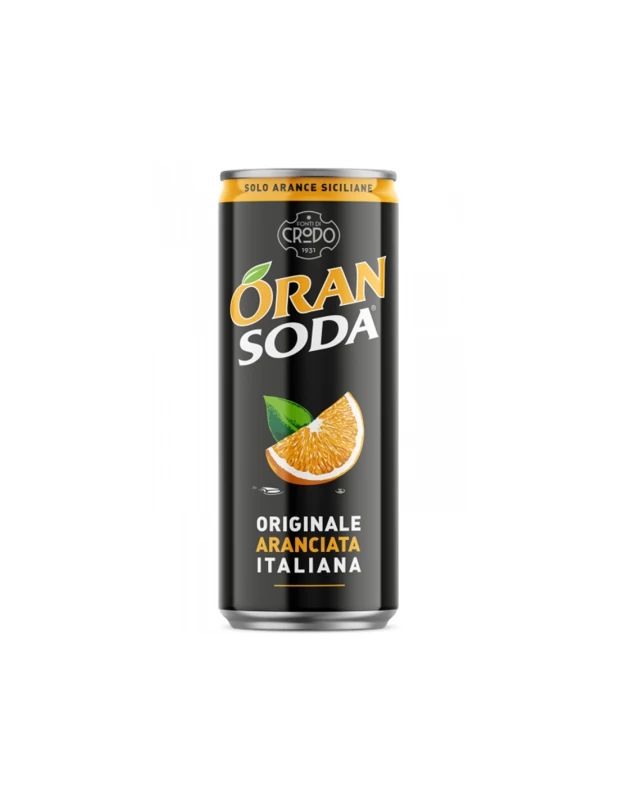 Włoski napój gazowany Oran Soda 330 ml Fonti di Crodo