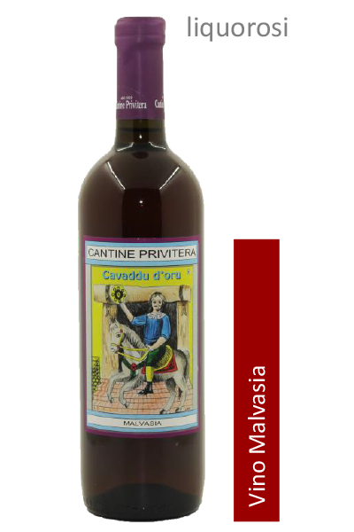 Wino białe słodkie deserowe Malvasia 750 ml – Cantine Privitera, Sycylia 