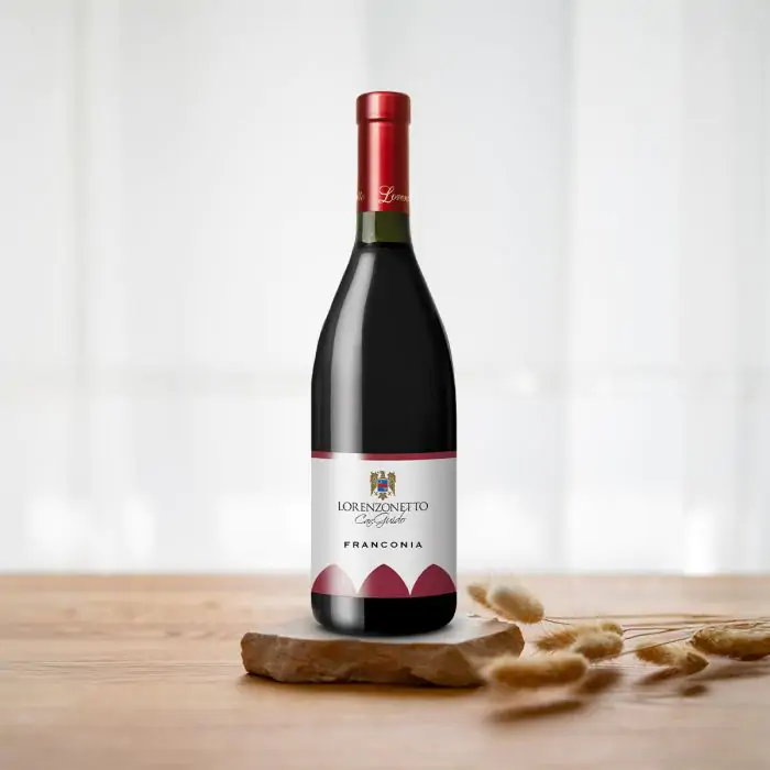 Wino czerwone półwytrawne Franconia 750 ml- Lorenzonetto, Friuli