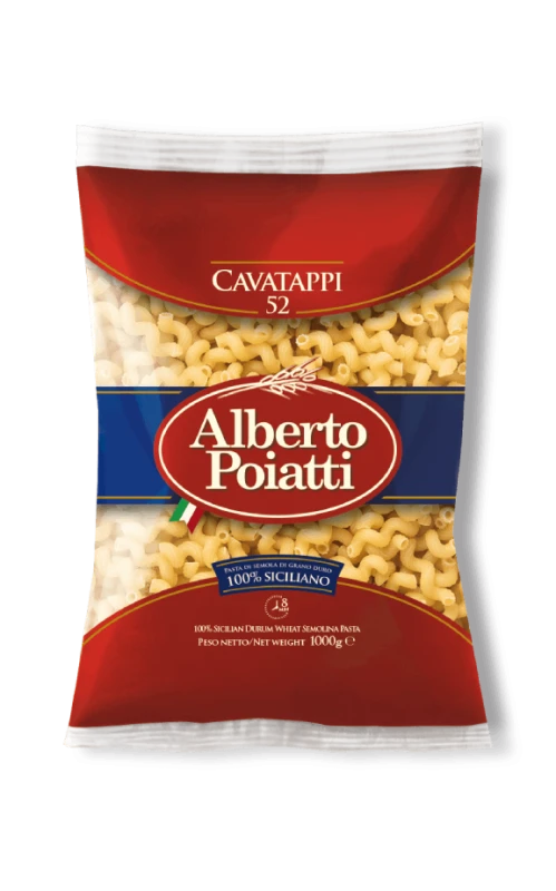 Makaron Cavatappi 1000 g - Alberto Poiatti, Sycylia 