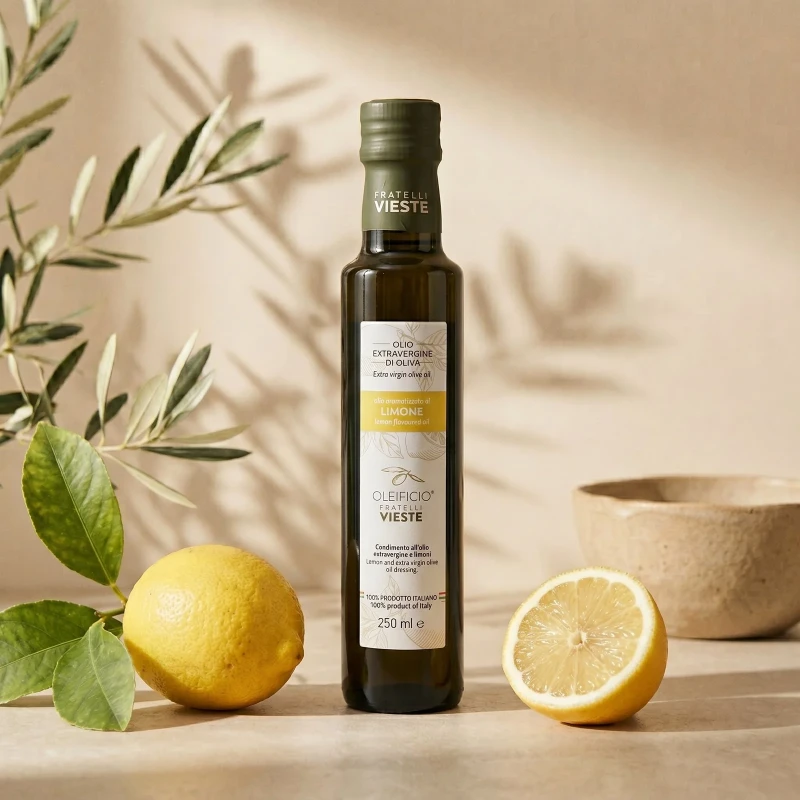 Oliwa z oliwek extra vergine Evo z cytryną 250 ml; Vieste, Apulia