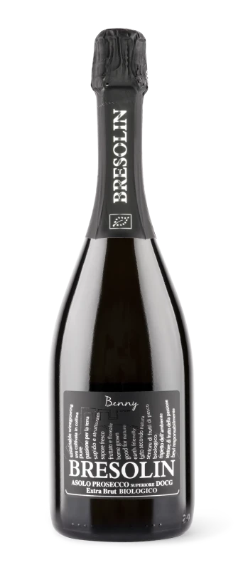 Wino białe musujące Prosecco Asolo Superiore DOCG Extra Brut Bio "Benny", 750 ml - Bresolin, Veneto