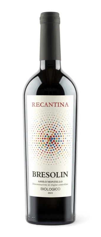 Wino czerwone wytrawne Recantina DOC Asolo Montello Bio, 750 ml - Bresolin, Veneto