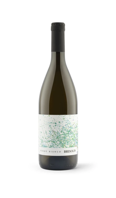 Wino białe wytrawne Pinot Bianco Marca Trevigiani BIO, 750 ml - Bresolin, Veneto 