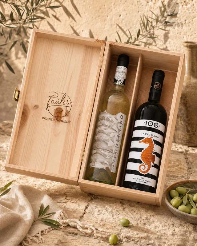 Zestaw 2 win z Sardyni Vermentino i Carignano - Paulis ; Sardynia