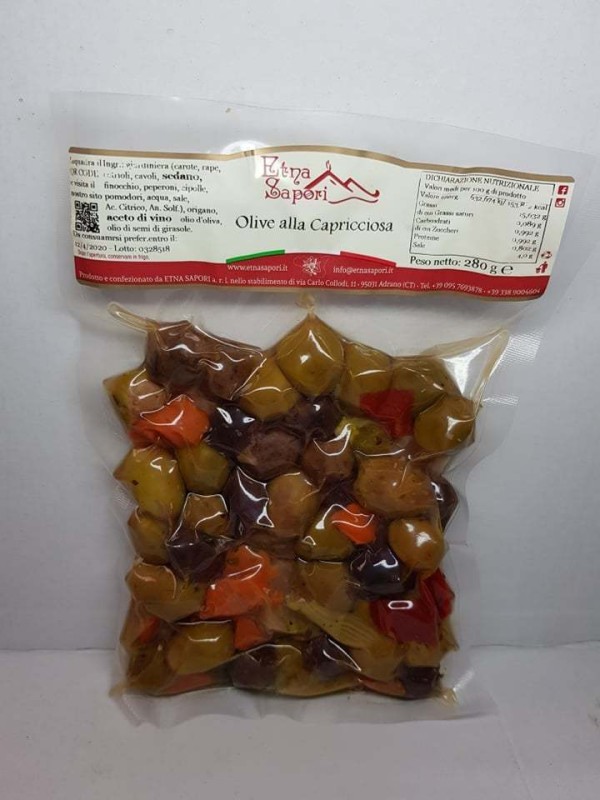 Olive alla Capricciosa – Oliwki Capricciosa